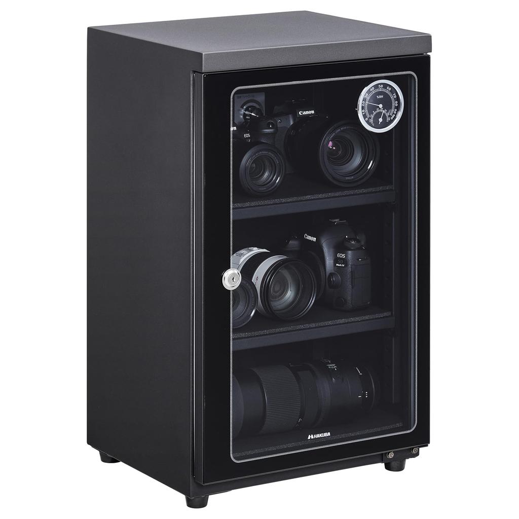 HAKUBA Box 60L Automatic Dehumidification Quiet Electronically Controlled 3 Year Warranty Can Also Be Used To Store Trading Cards and Pokeka