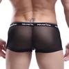 FEYES Мужское сексуальное нижнее белье, сетчатые трусы-боксеры