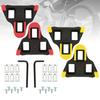 Bicycle Road Cleat Set With Abs Material For Cycling Shoes And Pedal Locking System
