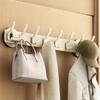 Strong Load Bearing Behind Door Hook Wall Mounted Clothing Rack Storage Holder Bathroom Gadgets