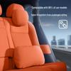 Комплект для комплексной чистки салона автомобиля: Подушка для подголовника и поясничная поддержка для Hongqi S9T