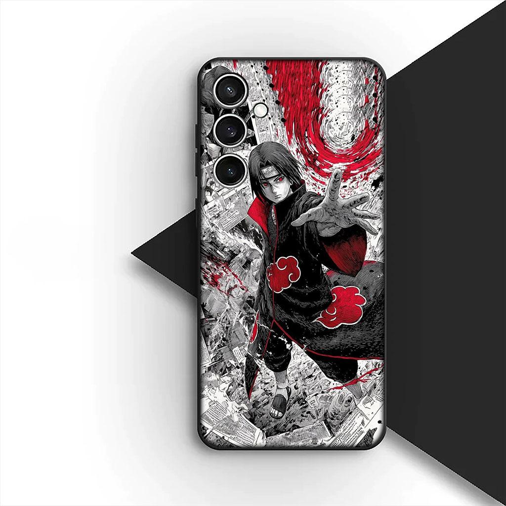 Чехол для телефона для Xiaomi Poco C75 C65 C71 C85 X7 X6 M7 F7 F8 Ultra F6 Pro Мягкий чехол Акацуки Итачи Учиха Мадара Наруто Пейн