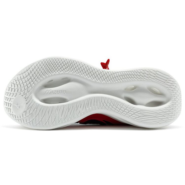 Mizuno Мода Y2K Ретро Ткань Кои Нескользящие Износостойкие Дышащие Кроссовки с низким верхом Унисекс Кроссовки для бега Красный D1GH210303