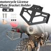 Motorcycle Accessories Rear License Plate Bracket Holder  For HONDA CRF300L CRF 300L RALLY CRF 300 L ABS CRF300LS 2023