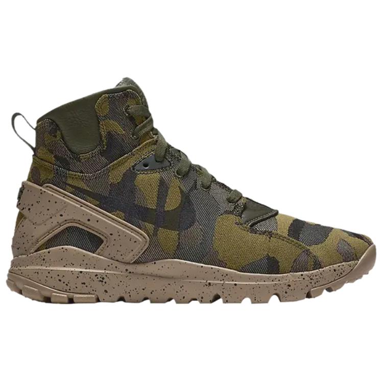 Nike Koth Ultra Mid JCRD Camo Pack - Militia Green Мужские Кроссовки Пустынный Камуфляж Углеродно-Зеленый 806972-233