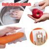 Kitchen Cleaning Tools Silicone Dish Scrubber Crevice Brush Household Fruit and Vegetable Clean Brush Cleaning Accessories