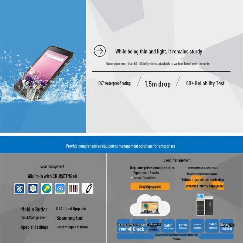 CRUISE GE Handheld Industrial Android PDA