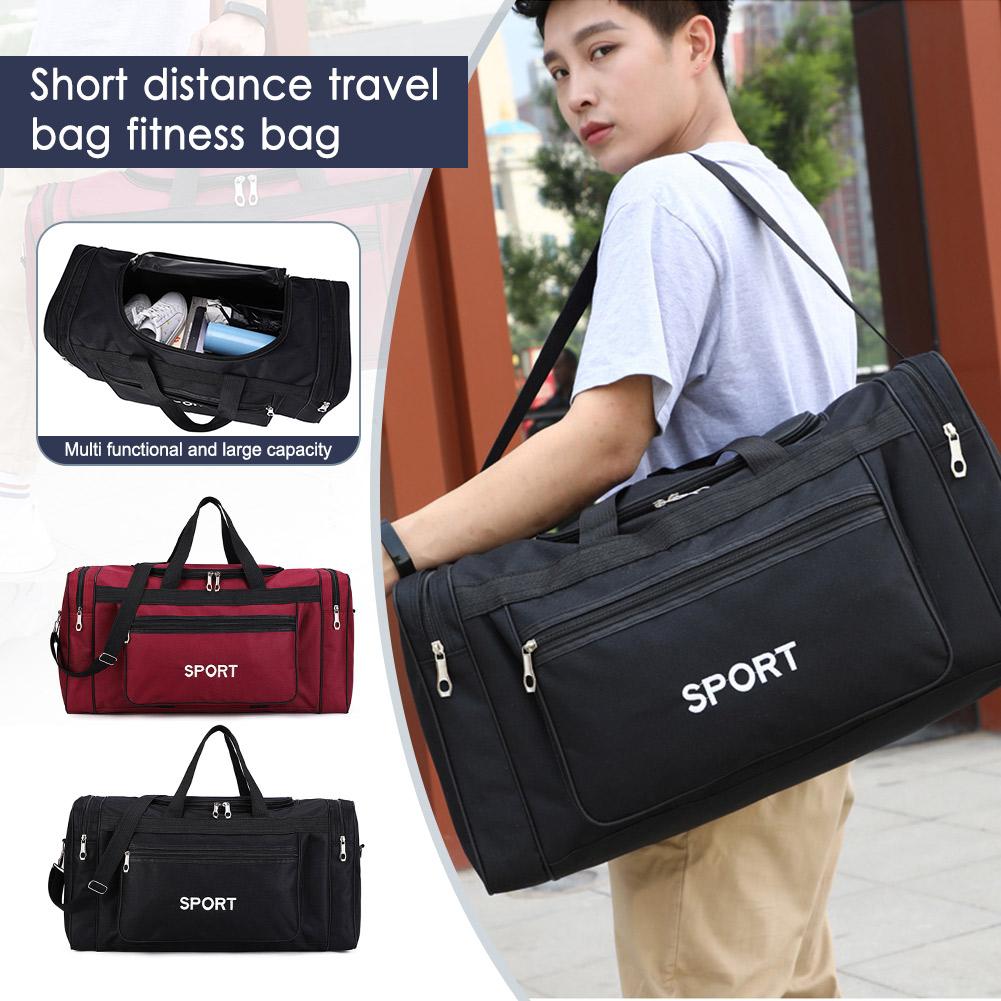 Большая вместимость спортивных сумок для занятий йогой на открытом воздухе, спортивный рюкзак для тренировок, мужская и женская сумка для фитнеса, дорожная сумка для хранения, спортивные сумки через плечо