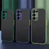 Матовый полупрозрачный жесткий чехол для телефона для OPPO Realme C30 C33 C35 C21Y C20 C17 C15 9 8 7 Pro A54 A74 A94 A53 A31 A57 A52 A72 A92 4G 5G силиконовая задняя крышка