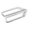 For Volkswagen VW Tiguan MK2 2017- Chrome Front Fog Light Lamp Foglight Trim Cover Frame ABS Exterior