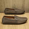 Genuine Leather Men's Slip On Shoes Handmade Casual Loafers Breathable Male Driving Flats Hot Sale Man Business Shoes Moccasins