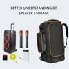 Portable Speaker Storage Case Compatible for JBL PARTYBOX 310/320 Speaker Durable Material With Soft Interior Lining