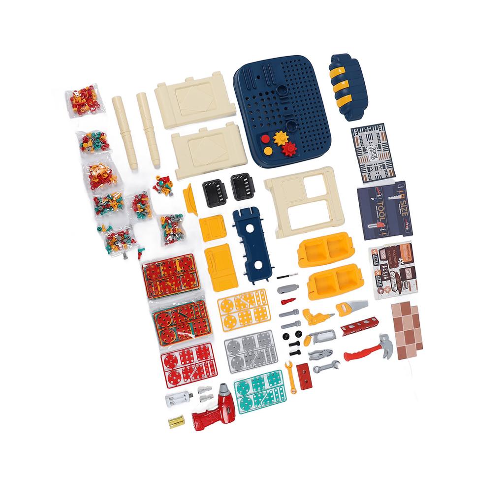 Детский игрушечный набор инструментов, имитационный набор отверток, интерактивный обучающий строительный инструмент для отверток