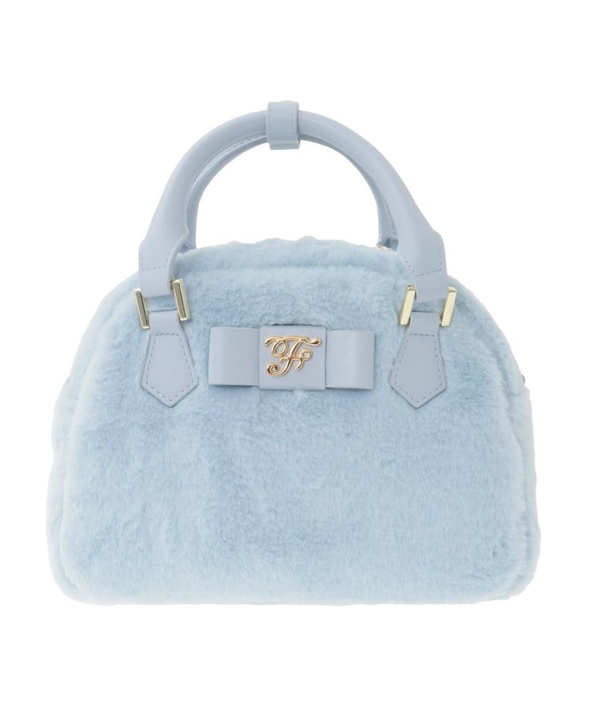 Maison de FLEUR Круглая сумка из искусственного меха, Розовый, F, Сумка, 08001036300