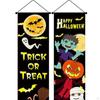Хэллоуин Двустишие Подвесные баннеры Уличный флаг Знак для входной двери дома с привидениями