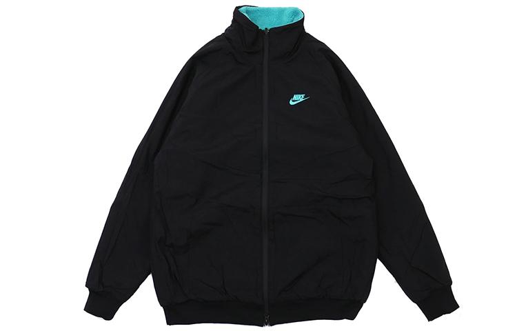 Nike Мужские бархатные куртки с воротником-стойкой, средняя модель BQ6546-301