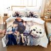 Fashion 3D Bed Sheet Set Gintama Bedding Set Single Twin Full Queen King Size Bed Set Adult Kid Bedroom Duvet Cover Sets