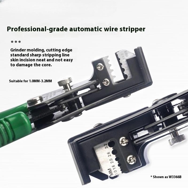 Многофункциональный инструмент для зачистки проводов, диапазон зачистки 0,8-8 мм AWG18-8 с обрезчиком нити и клеммами, обжимные клещи, инструменты электрика