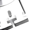 5 String Banjo Tailpiece Zinc Alloy Chrome Color Banjo Tailpiece Plate with Spring Action Cover