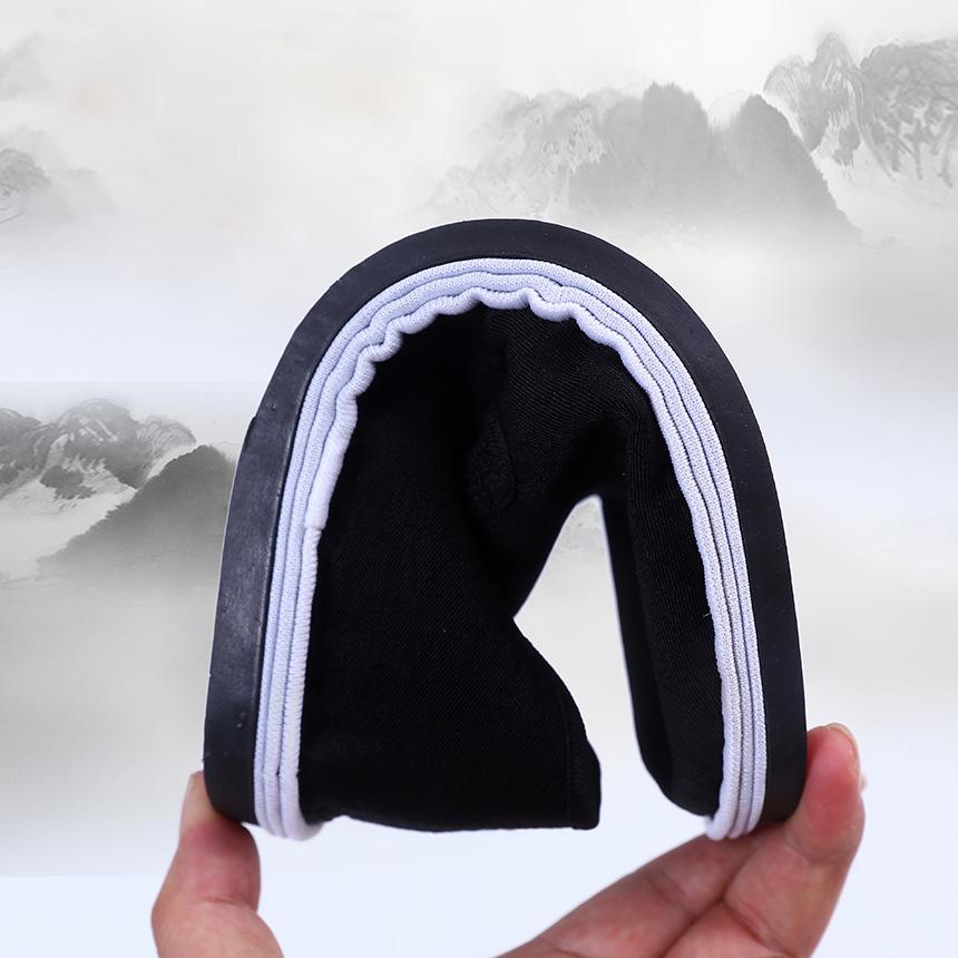 Унисекс Весна Дышащая Толстая Уличная Обувь Старый Пекин Черная Ткань Мужская Повседневная Осенняя Мягкая Подошва Одиночные Рабочие Туфли Женские Слипоны 36-45