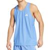 adidas Жилет с полосатым логотипом Мужские топы Синий JW9681