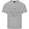 Vitruvian Drummer Drumming Drums Unisexs Light Cotton TShirt