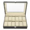 12 Slots Watch Box Multi-Function Watch Organizer Practical Watch Case  Jewelry