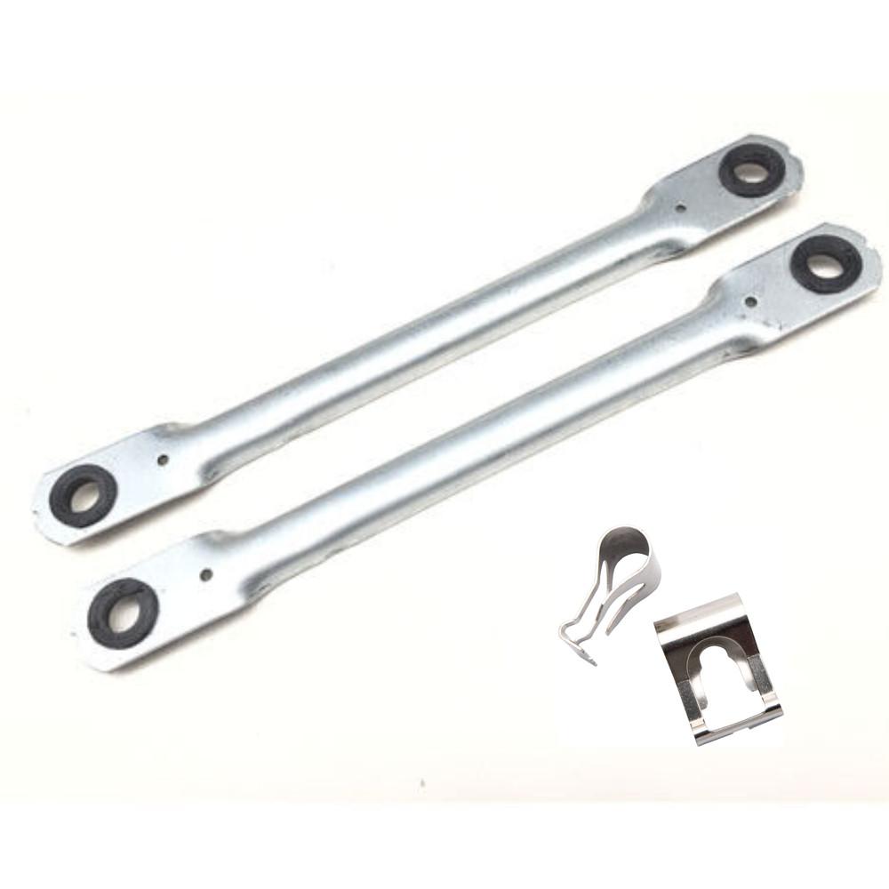 Windscreen Wiper Linkage Bars Rods With Wiper Clips For Fiat Punto 1999-2006