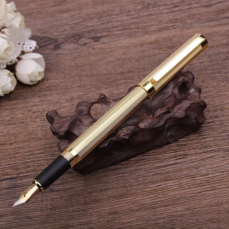 1 Pc High-end Metal Business Fountain Pen Business Office Writing Pen
