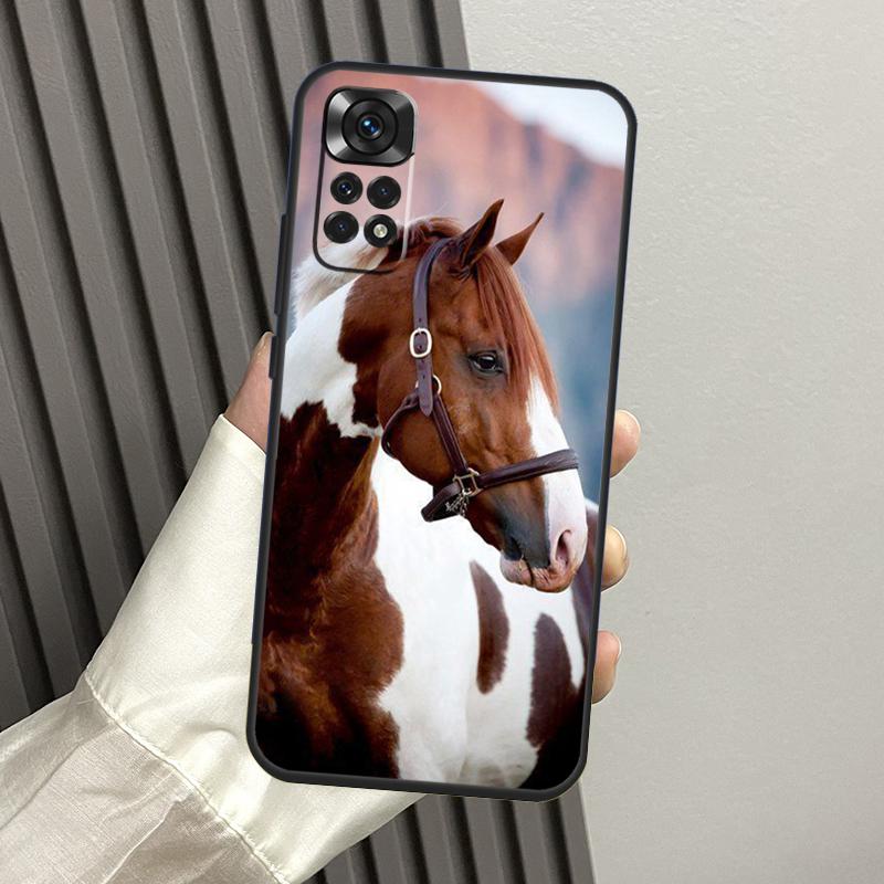 Чехол Животное Скакун Лошадь Для Xiaomi Redmi Note 10 Pro Note 11 8 9 12 Pro 11S 10S 8T Redmi 10C 12C 9C 9T