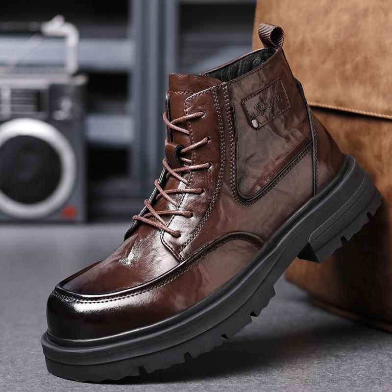 Mens Leather Shoes Luxury Crocodile Pattern Men Business Dress Shoes Casual Social Shoe Male Wedding Footwear