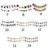 House Halloween Festival Ornaments Halloween Decor Hanging Garland Paper Chain Halloween Banner