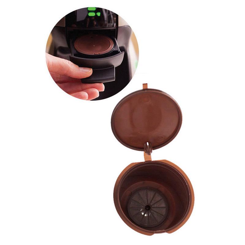 Reusable Capsule Pod Coffee Filter Cup Holder for Nescafe Dolce Gusto Machine