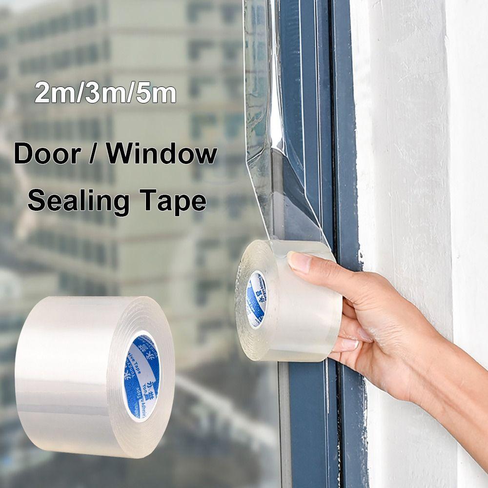 Waterproof Window Sealing Tape Windproof Draught Excluder Strong Viscosity Weather Stripping