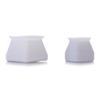 Floor Protectors Brown Color Small Large Square Silicone Table Cover Chair Leg Caps
