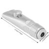 2 Pcs Silver Pig Water Nipple Thickened Stainless Steel Pig Drinker Pig Feeder Nipple  For Sheep