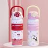 Starry Bear Travel Mug With Vacuum Insulation And Double Drinking Lid For Outdoor Use