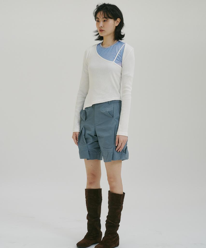 AEGO FREEDOM LAB Nip Summer Shorts_Blue