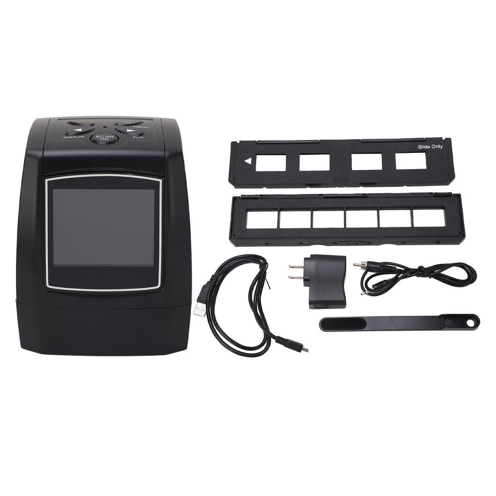 Film Scanner 5MP Pixel 2.36 Inch Color Screen Digital Film Scanner for 35mm Slide