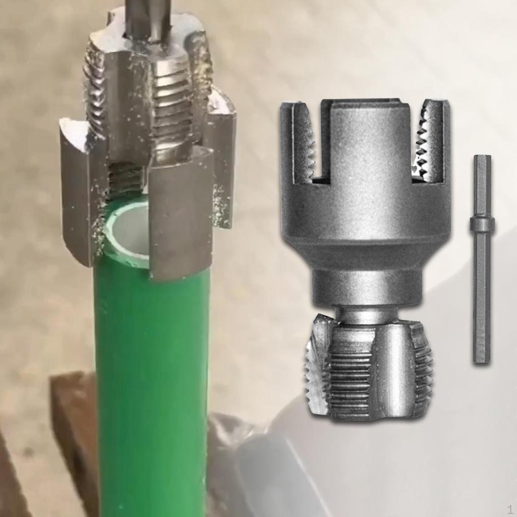 Резьбонарезной станок для труб PPR, простой в использовании профессиональный инструмент для нарезки резьбы, устройство для сантехники