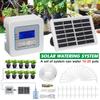 4.5W Double Pump Controller Garden Drip Irrigation Device Timer System Solar Energy Intelligent Automatic Watering Device