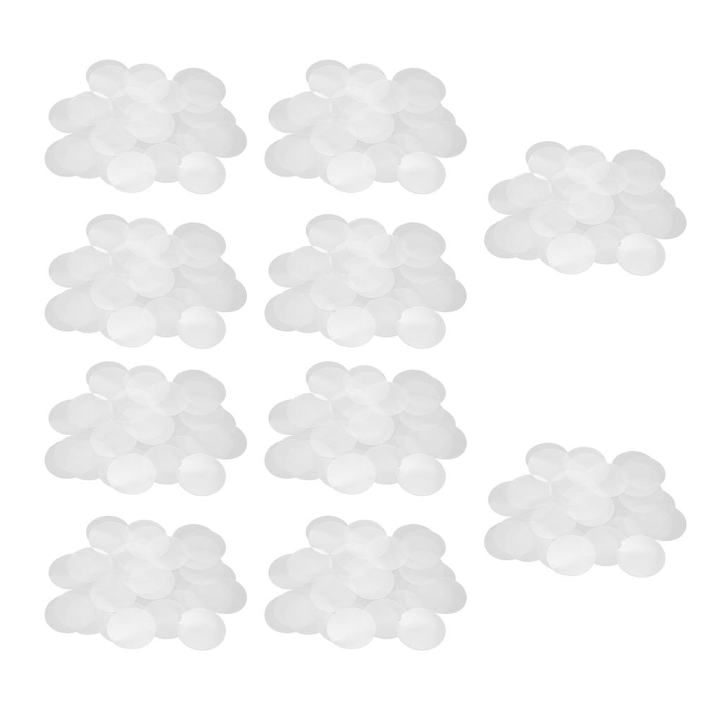 200 шт. прозрачная защитная пленка для значков из ПВХ, многоцелевая пленка для значков и кнопок для поделок своими руками