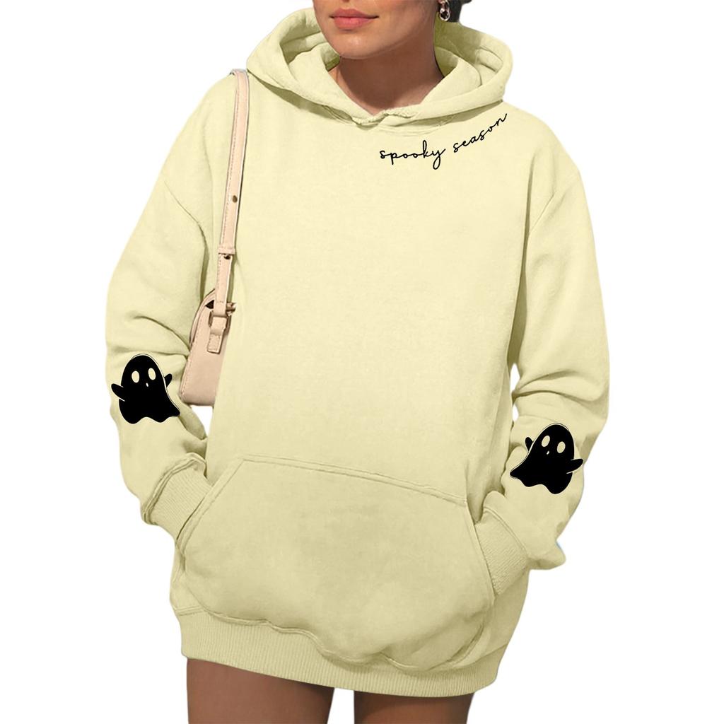 Женские толстовки, осенняя мода, свитшоты с принтом, повседневная толстовка с длинным рукавом, свободная толстовка, осенняя толстовка