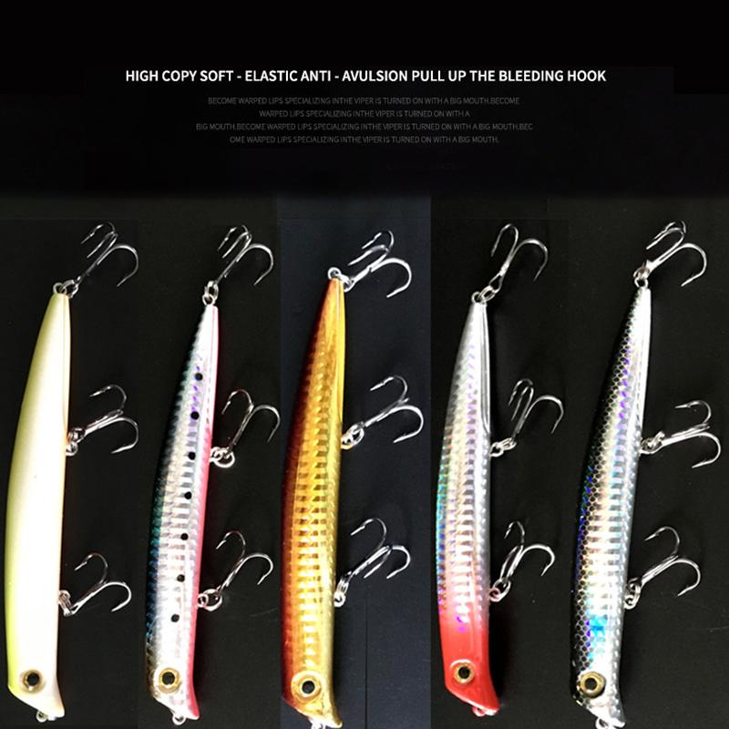 Рыболовные приманки Sasuke Minnow 12 см 17 г плавающие безгубые воблеры искусственная жесткая приманка для ловли окуня и щуки