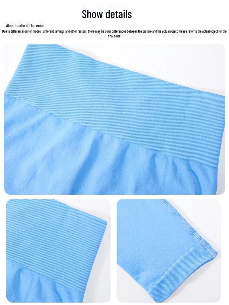 Женские бесшовные штаны для йоги с высокой талией — глубокий V-образный вырез, приподнимающие бедра, без видимых линий, модель 1321