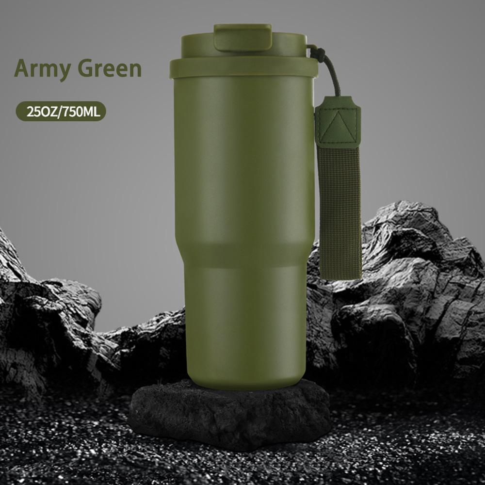 750ml Insulated Cup Large Capacity Vacuum Flask Stainless Steel BPA Free Colorful Travel Tumbler for Outdoor/Gym/Camping/School