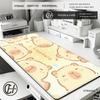 HYBXAXC Large Rubber Nonslip Mouse Pad Gaming Desk Mat Thick Locking Edge Cute Cat Cartoon Style for Office  Gaming