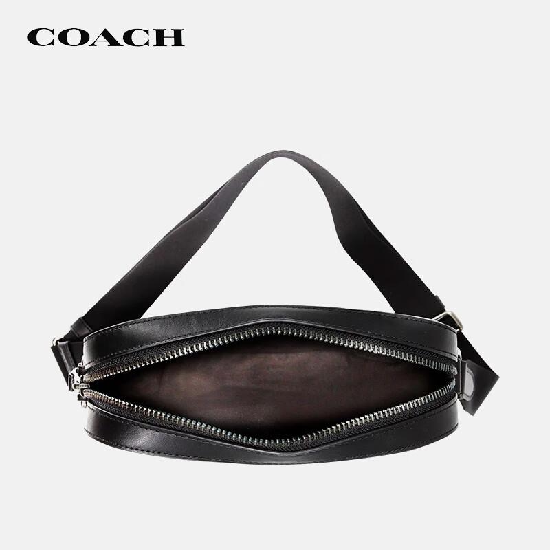 COACH Мужская маленькая кожаная сумка через плечо Houston