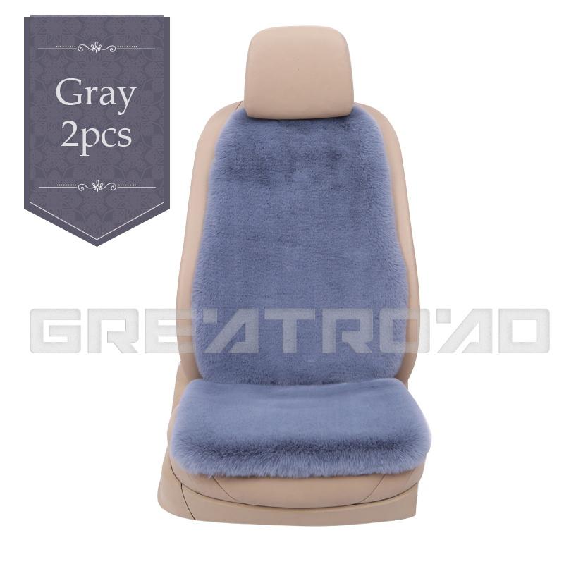 Автомобильные чехлы на сиденья, защитные аксессуары, искусственные плюшевые теплые чехлы для салона автомобиля, автомобильные чехлы на подушки, универсальный размер на 5 сидений
