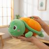 Persimmon Turtle Stuffed Doll Fluffy Turtle Animal Plush Doll Kids Birthday Christmas